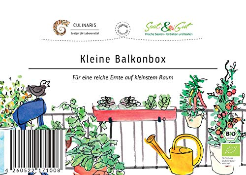 Culinaris 100 Balkonbox klein (BIO Gemüsesamen-Sets) von Culinaris