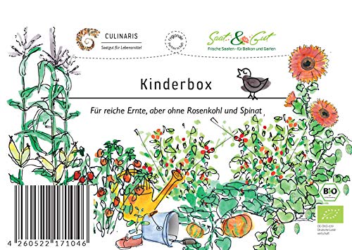Culinaris 104 Kinderbox (BIO Gemüsesamen-Sets) von Culinaris
