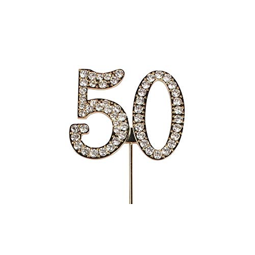 Diamante '50' Topper - Gold von Culpitt