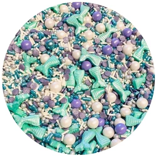 Mystical Mermaid Sprinkle Mix - 90g - Purple Cupcakes Mystical Mermaid Sprinkle Mix - 90g - Purple Cupcakes von Purple Cupcakes