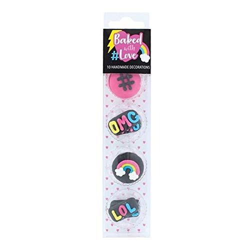 OMG LOL # Handomade Edible Cake Cupcake Decorations OMG LOL # Handomade Edible Cake Cupcake Decorations von Culpitt
