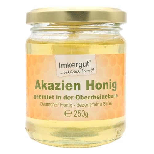 Imkergut Bio Akazienhonig, aus der Traditionsimkerei im Schwarzwald, 250g Glas von Imkergut