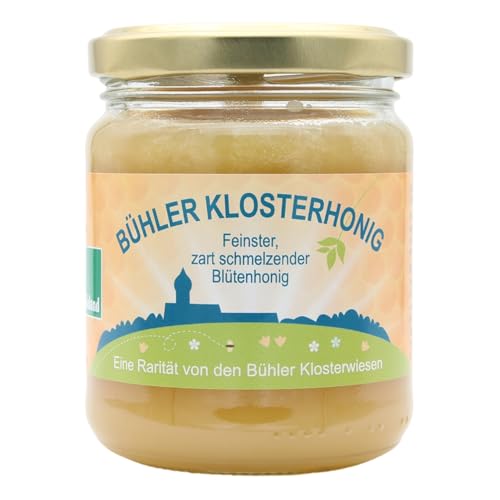 Bühler Klosterhonig 250 g Glas Bioland Qualität aus der Traditions Imkerei Immenstein im Schwarzwald Bühler Klosterhonig 250 g Glas Bioland Qualität aus der Traditions Imkerei Immenstein im Schwarzwald von Cum Natura - Imkergut