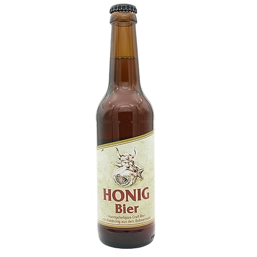 Honigbier | mit echtem Waldhonig aus eigener Imkerei | 0,33l | Imkergut von Cum Natura Imkergut