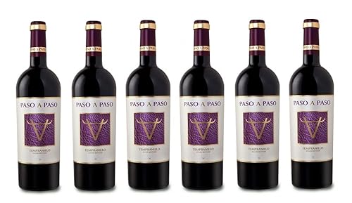 6x 0,75l - 2023er - Bodegas Volver - Paso a Paso - Tempranillo - Vino de la Tierra de Castilla I.G.P. - Spanien - Rotwein trocken von Cune