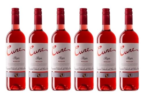 6x 0,75l - 2023er - Cune - Rosado - Rioja D.O.Ca. - Spanien - Rosé-Wein trocken 6x 0,75l - 2023er - Cune - Rosado - Rioja D.O.Ca. - Spanien - Rosé-Wein trocken von Cune