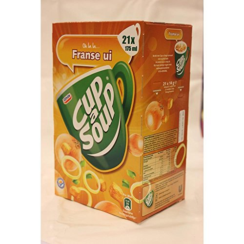 Unilever Französische Zwiebelsuppe, Coup a Soup, Tütensuppe, Tassensuppe, 21 x 175ml Unilever Französische Zwiebelsuppe, Coup a Soup, Tütensuppe, Tassensuppe, 21 x 175ml von Cup a Soup