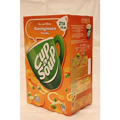 Unilever Königinnensuppe, Coup a Soup, Tütensuppe, Tassensuppe, 21 x 175ml von Cup a Soup