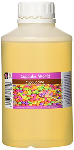 Cupcake World Intensiver Aromen Cappuccino, 1er Pack (1 x 500 ml) von Cupcake World
