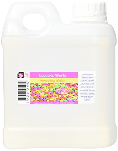 Cupcake World Intensiver Aromen Honeydew Melone, 1er Pack (1 x 1 l) von Cupcake World