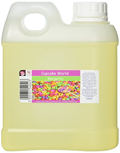 Cupcake World Intensiver Aromen Margerita, 1er Pack (1 x 1 l) von Cupcake World