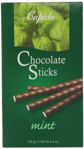 Cupido Mint Chocolate Sticks, 12er Pack (12x 125 g) von Hamlet