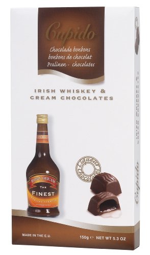 Irish Whisky & Cream Chocolates Liköre Cupido Hamlet Belgische Pralinen Box, 150 g Irish Whisky & Cream Chocolates Liköre Cupido Hamlet Belgische Pralinen Box, 150 g von Cupido
