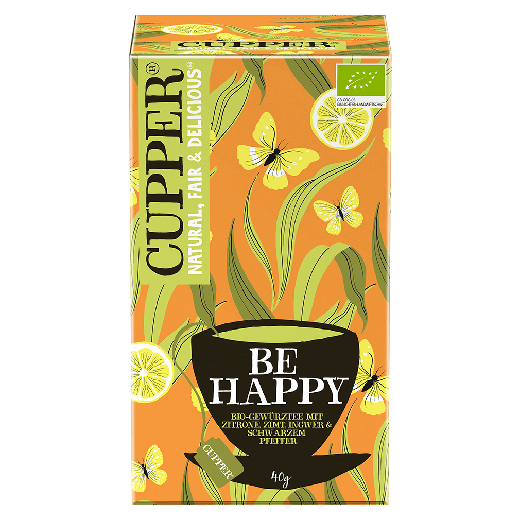 Bio Be Happy Gewürtztee, 40g Bio Be Happy Gewürtztee, 40g von Cupper