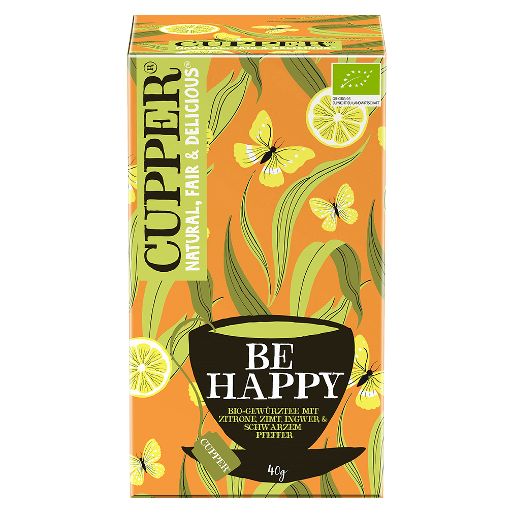 Bio Be Happy Gewürtztee, 40g von Cupper