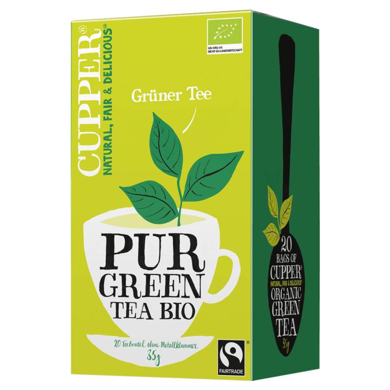Bio Grüner Tee, 35g von Cupper
