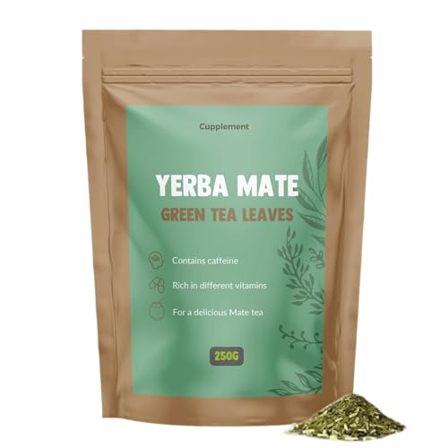 Cupplement Yerba Mate Tee 250 Gramm - Südamerika - Traditionell - Ungeröstet - Keine Becher, Set, BIO, Rosamonte, Bombilla, organic, 1kg, Mug - Tea - Maté - Rauchfrei - Das Original - Plastikfrei Cupplement Yerba Mate Tee 250 Gramm - Südamerika - Traditionell - Ungeröstet - Keine Becher, Set, BIO, Rosamonte, Bombilla, organic, 1kg, Mug - Tea - Maté - Rauchfrei - Das Original - Plastikfrei von Cupplement