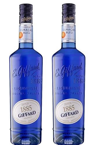 2 Flaschen Giffard Curacao blue a 0,7 L 25% vol. von Curacao