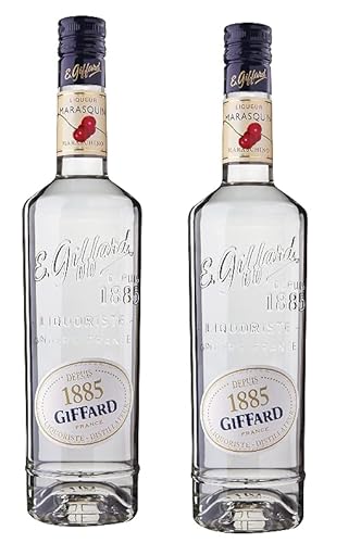 2 Flaschen Giffard Marasquin weisse Kirsche Likör 25% Vol. a 700ml 2 Flaschen Giffard Marasquin weisse Kirsche Likör 25% Vol. a 700ml von Curacao