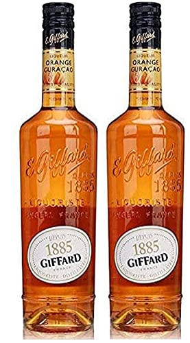 2 Flaschen Giffard Orange Curacao a 0,7 L 25% vol. von Curacao