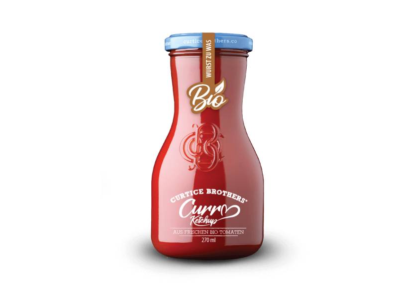 Curtice Brothers Bio-Curry-Ketchup 270 ml von Curtice Brothers