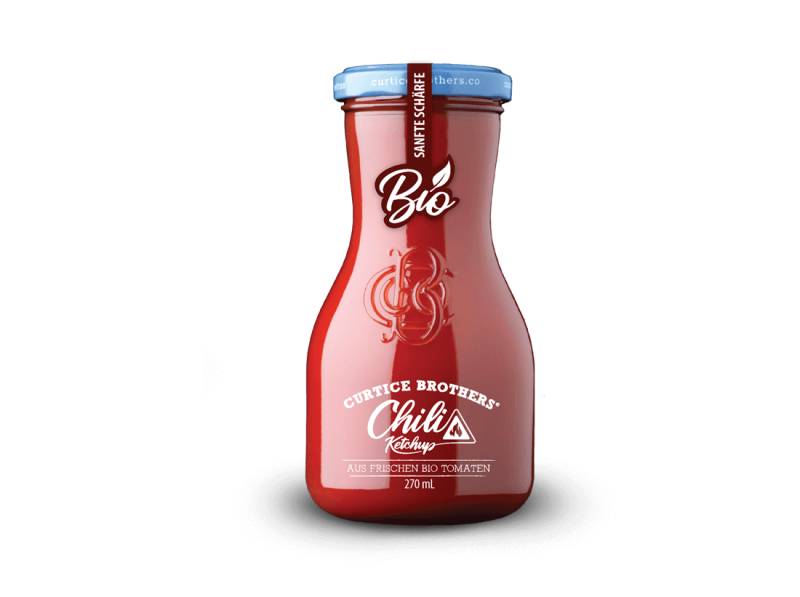 Curtice Brothers Bio-Tomaten-Ketchup mit Chili 270 ml von Curtice Brothers