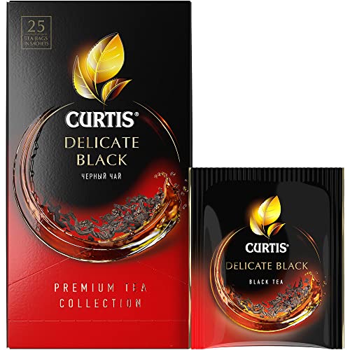CURTIS DELICATE BLACK | Schwarztee Premium Tea Collection | Schwarzer Tee | Black Tea | 25 beutel von Curtis