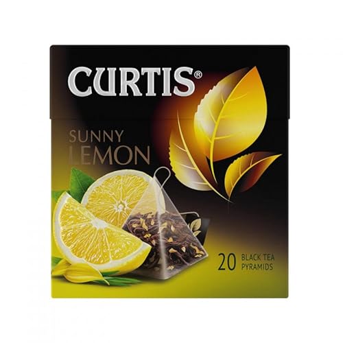 Schwarztee Curtis Sunny Lemon mit Zitrusgeschmack 20 Beutel von Curtis