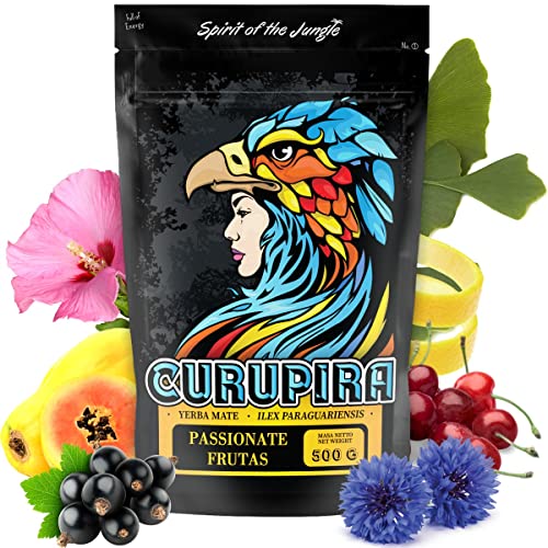 Passionate Frutas Mate Tee Curupira ● Yerba Mate-Tee mit Frucht ● Mate Tee mit Papaya und Passionate Frucht ● Hibiskus und Zotronenschale ● Exotische Früchte ● Loose Leaf Mate-Tee 500g Passionate Frutas Mate Tee Curupira ● Yerba Mate-Tee mit Frucht ● Mate Tee mit Papaya und Passionate Frucht ● Hibiskus und Zotronenschale ● Exotische Früchte ● Loose Leaf Mate-Tee 500g von Curupira