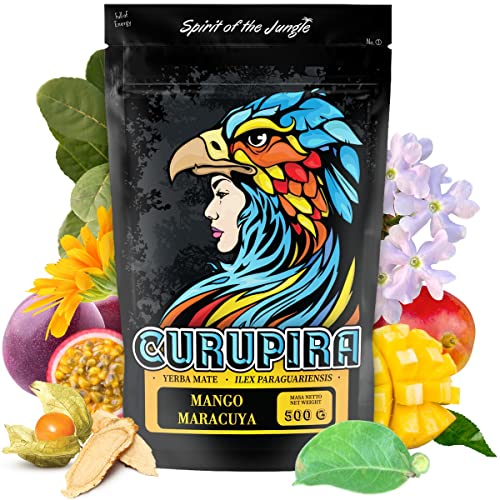 Yerba Mate Tee Curupira ● Passionsfrucht ● Mate-Tee mit Mango ● Brasilianischer Mate Tee mit Ashwagandha ● exotische Früchte ● Coffee alternative ● Loose Leaf 500g Yerba Mate Tee Curupira ● Passionsfrucht ● Mate-Tee mit Mango ● Brasilianischer Mate Tee mit Ashwagandha ● exotische Früchte ● Coffee alternative ● Loose Leaf 500g von Curupira