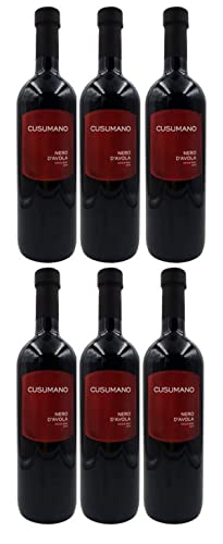 Cusumano Terre Siciliane IGT Nero d'Avola 2017 Trocken (6 x 0.75 l) von Cusumano