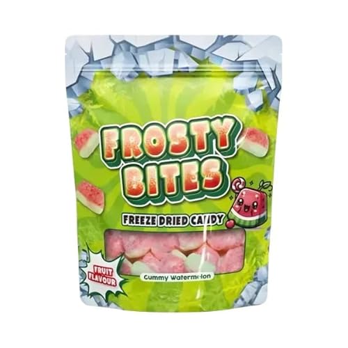 Frosty Bites Gummy Watermelon- gefriergetrocknete Süßigkeiten 50g Frosty Bites Gummy Watermelon- gefriergetrocknete Süßigkeiten 50g von Cyngert
