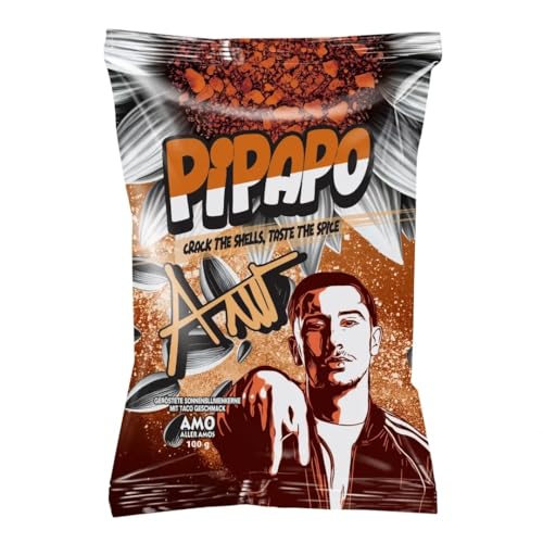 PIPAPO - AMO Sonnenblumenkerne - Taco Geschmack 100g von Cyngert