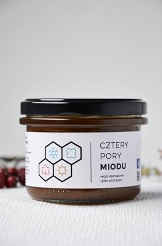 Buchweizenhonig 280g - Polnischer Rohhonig | Naturbelassener Imkerhonig | Dunkel & Intensiv | Hoher Nährstoffgehalt | 100% natürlich Buchweizenhonig 280g - Polnischer Rohhonig | Naturbelassener Imkerhonig | Dunkel & Intensiv | Hoher Nährstoffgehalt | 100% natürlich von Cztery Pory Miodu