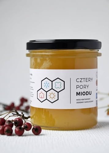 Goldrutenhonig 430g - Rohhonig aus Polen | Naturbelassener Imkerhonig | Hoher Nährstoffgehalt | Süß-säuerlicher Geschmack | 100% natürlich Goldrutenhonig 430g - Rohhonig aus Polen | Naturbelassener Imkerhonig | Hoher Nährstoffgehalt | Süß-säuerlicher Geschmack | 100% natürlich von Cztery Pory Miodu