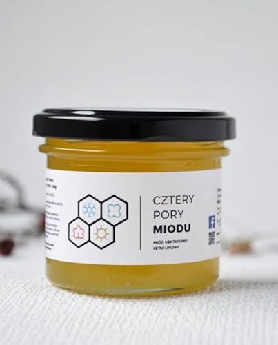 Lindenhonig 140g - Polnischer Rohhonig | Naturbelassener Imkerhonig | Aromatisch | Hoher Nährstoffgehalt | 100% natürlich Lindenhonig 140g - Polnischer Rohhonig | Naturbelassener Imkerhonig | Aromatisch | Hoher Nährstoffgehalt | 100% natürlich von Cztery Pory Miodu