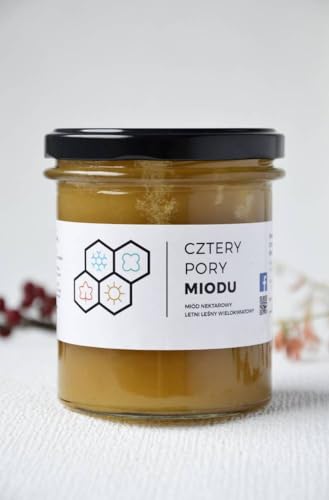 Waldhonig 430g - Polnischer Rohhonig | Naturbelassener Imkerhonig | Dunkel & Kräftig | Hoher Mineralstoffgehalt | 100% natürlich Waldhonig 430g - Polnischer Rohhonig | Naturbelassener Imkerhonig | Dunkel & Kräftig | Hoher Mineralstoffgehalt | 100% natürlich von Cztery Pory Miodu