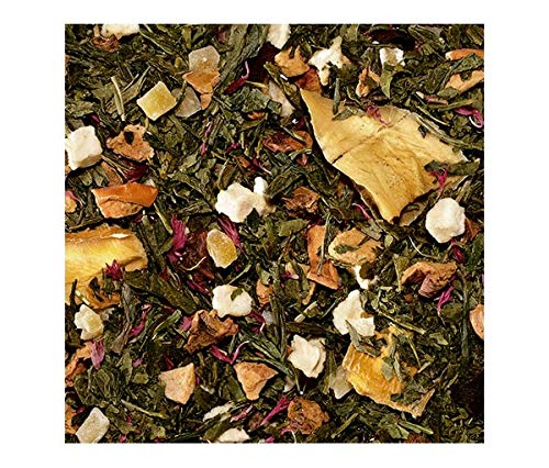 Grünteemischung Sencha Pink Tropics Guaven-Mango-Note aromatisiert 1kg von D+B