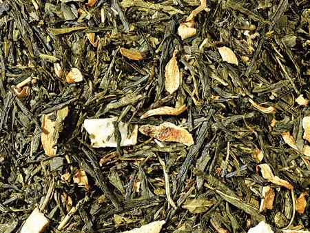 Grünteemischung Sencha Wild Grey Bergamotte-Note aromatisiert, 1kg. von D+B