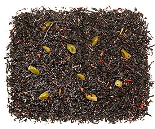 Schwarzteemischung Pistazientrüffel aromatisiert, 1kg. Schwarzteemischung Pistazientrüffel aromatisiert, 1kg. von D+B