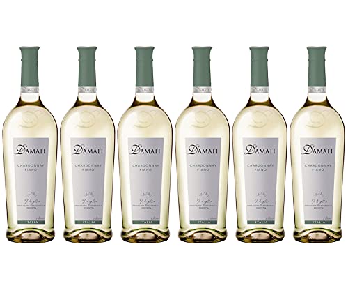 D'Amati - Weisswein Chardonnay Fiano, Italien, IGP Puglia (6 x 1 l) von D'Amati