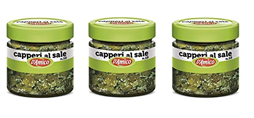 3x D'Amico Capperi al Sale Salzkapern Glas 70g Kapern 3x D'Amico Capperi al Sale Salzkapern Glas 70g Kapern von D'Amico