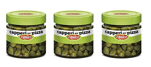 3x D'Amico Capperi per Pizza Kapern für Pizza Glas 100g 3x D'Amico Capperi per Pizza Kapern für Pizza Glas 100g von D'Amico