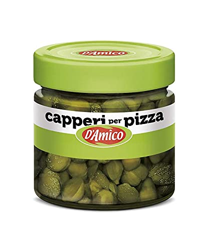 D'Amico Capperi per Pizza Kapern für Pizza Glas 100g von D'Amico