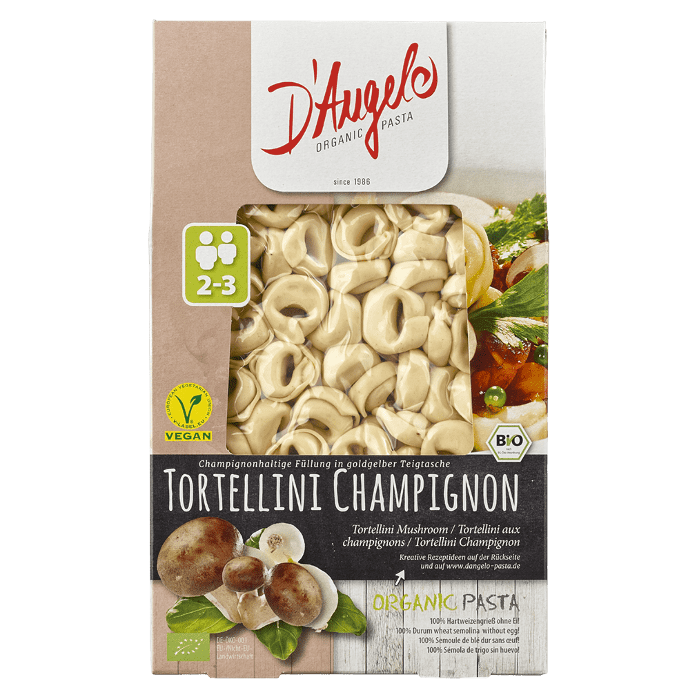 Bio Tortellini Champignon Bio Tortellini Champignon von D'Angelo