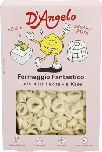 DAngelo Bio Tortellini Käse, Teigware, gefüllt (6 x 250 gr) von DAngelo