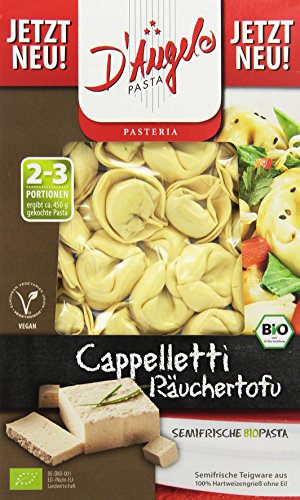 D`Angelo Cappalletti Tofu, semifrische Teigware, 5er Pack (5 x 250 g) von GREAT BRITISH TRADING LIMITED