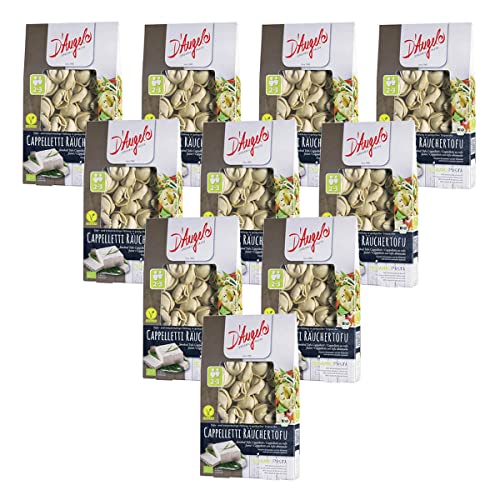 D'Angelo - Cappelletti Räuchertofu Teigware gefüllt - 0,25 kg - 10er Pack D'Angelo - Cappelletti Räuchertofu Teigware gefüllt - 0,25 kg - 10er Pack von D'Angelo