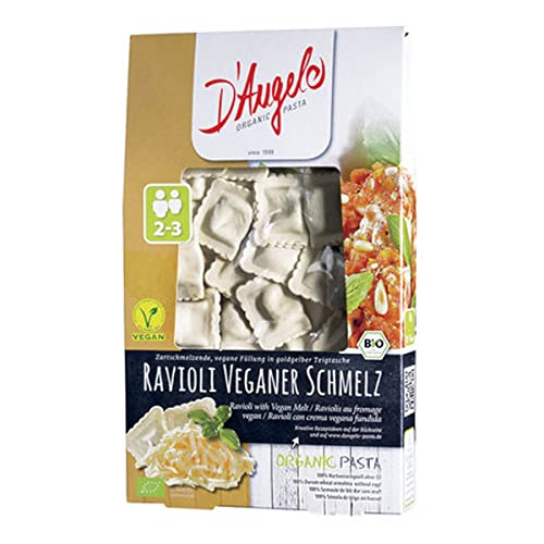D'Angelo - Ravioli mit veganem Schmelz Teigware gefüllt - 0,25 kg - 10er Pack D'Angelo - Ravioli mit veganem Schmelz Teigware gefüllt - 0,25 kg - 10er Pack von D'Angelo