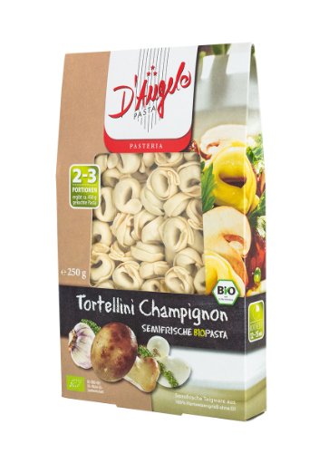 D`Angelo Tortellini Champignon, 5er Pack (5 x 250 g) - Bio von D`Angelo
